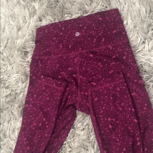 Lululemon wonder under leggings!